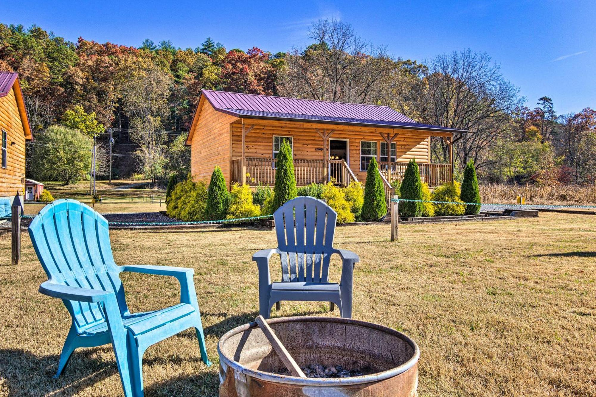 Cozy Smoky Mountain Cabin By Tuckasegee River! Bryson City Eksteriør bilde