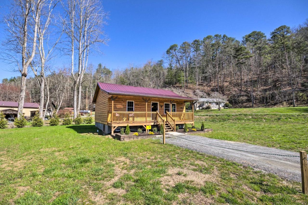 Cozy Smoky Mountain Cabin By Tuckasegee River! Bryson City Eksteriør bilde