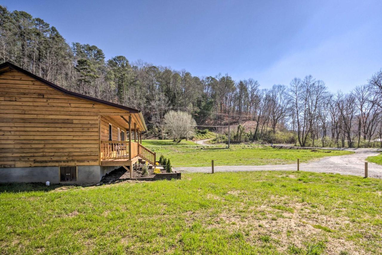 Cozy Smoky Mountain Cabin By Tuckasegee River! Bryson City Eksteriør bilde